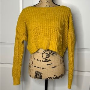 Mustard yellow sweater